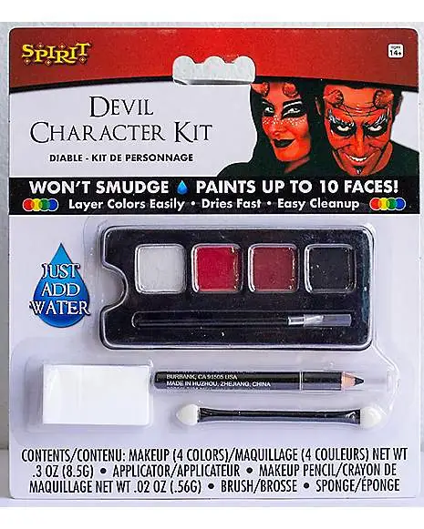 Spirit Halloween Devil Character Makeup Kit 1 Spirit Halloween Devil Character Makeup Kit