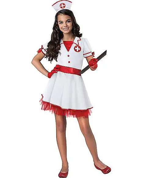 Spirit Halloween Kids Nurse Costume 1 Spirit Halloween Kids Nurse Costume