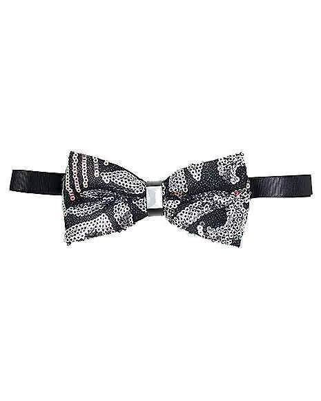 Spirit Halloween '20s Sequin Bow Tie 2 Spirit Halloween '20s Sequin Bow Tie - Image 2