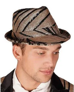 Spirit Halloween '20s Sequin Fedora