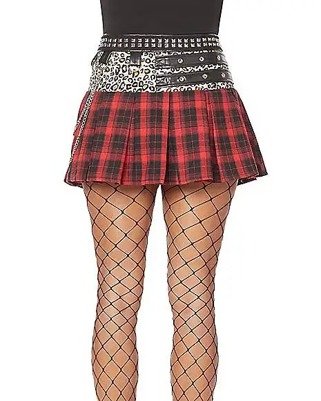 Spirit Halloween Adult Punk Skirt 2 Spirit Halloween Adult Punk Skirt - Image 2