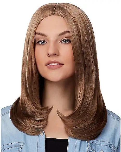 Spirit Halloween '90s Light Brown Flip Wig 1 Spirit Halloween '90s Light Brown Flip Wig