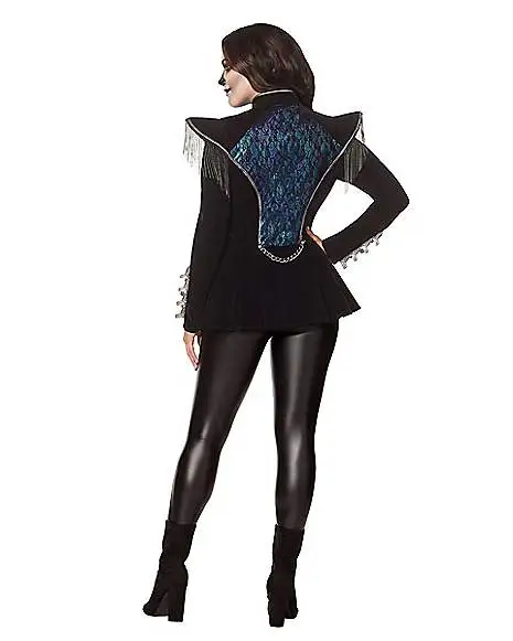 Spirit Halloween Women's Skeleton Royalty Jacket 3 Spirit Halloween Women's Skeleton Royalty Jacket - Image 3