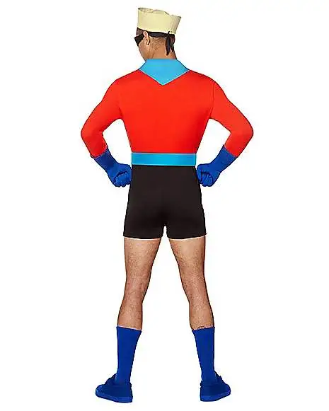 Spirit Halloween Adult Barnacle Boy Costume - SpongeBob SquarePants 2 Spirit Halloween Adult Barnacle Boy Costume - SpongeBob SquarePants - Image 2