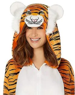 Spirit Halloween Adult Tiger Union Suit 5 Spirit Halloween Adult Tiger Union Suit -Girls Costumes Shop 01508506 c