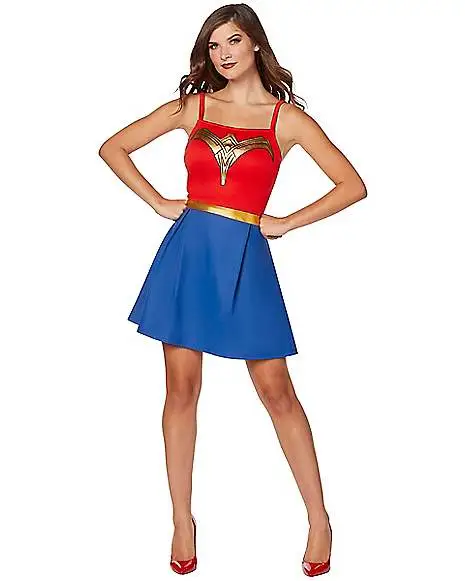 Spirit Halloween Adult Wonder Woman Dress - Wonder Woman 1 Spirit Halloween Adult Wonder Woman Dress - Wonder Woman