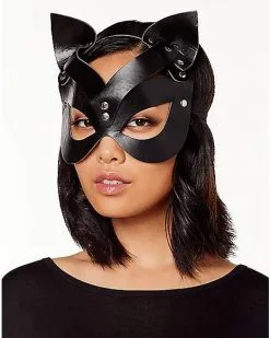 Spirit Halloween Black Cat Eye Mask 5 Spirit Halloween Black Cat Eye Mask -Girls Costumes Shop 01515691 c