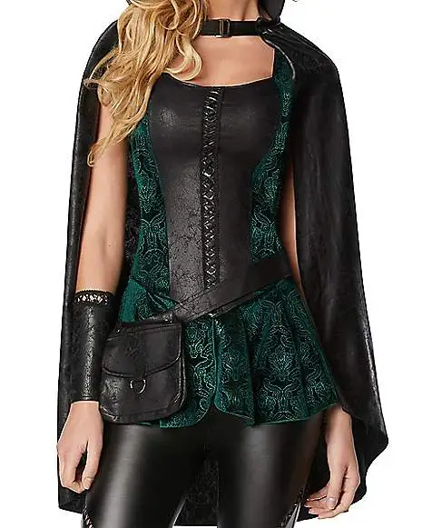 Spirit Halloween Adult Woodland Huntress Costume 2 Spirit Halloween Adult Woodland Huntress Costume - Image 2