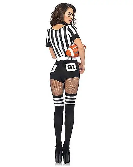 Spirit Halloween Adult No Rules Referee Costume 2 Spirit Halloween Adult No Rules Referee Costume - Image 2