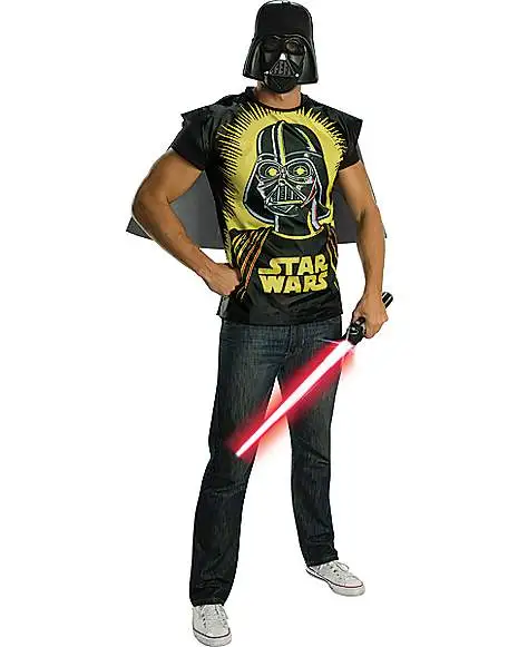 Spirit Halloween Adult Darth Vader Star Wars Costume Kit - Ben Cooper 3 Spirit Halloween Adult Darth Vader Star Wars Costume Kit - Ben Cooper - Image 3