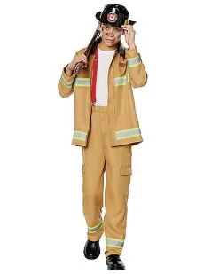 Spirit Halloween Kids Firefighter Costume