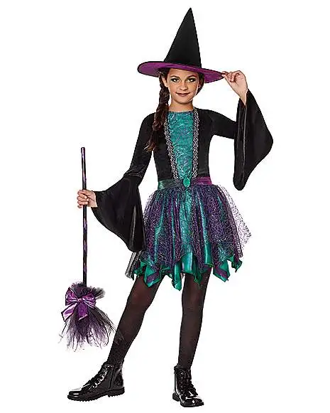 Spirit Halloween Kids Enchantress Witch Costume 1 Spirit Halloween Kids Enchantress Witch Costume