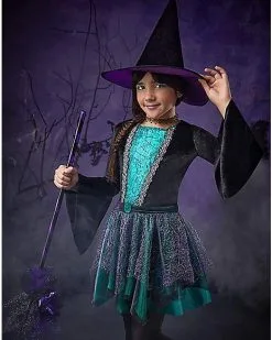 Spirit Halloween Kids Enchantress Witch Costume 5 Spirit Halloween Kids Enchantress Witch Costume -Girls Costumes Shop 01572734 c
