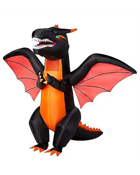 Spirit Halloween Adult Dragon Inflatable Costume 1 Spirit Halloween Adult Dragon Inflatable Costume