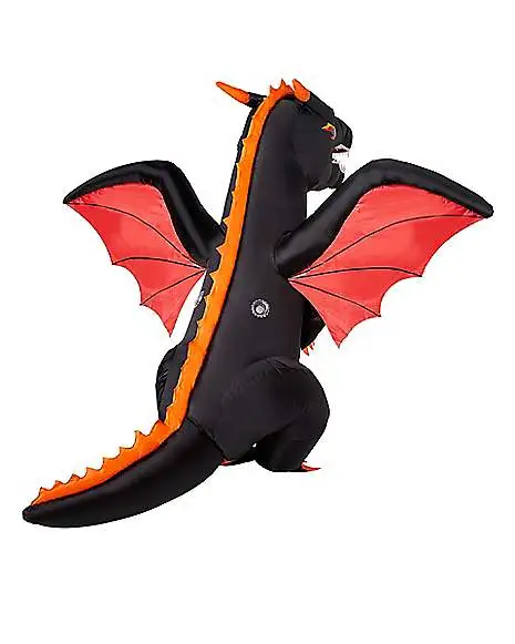 Spirit Halloween Adult Dragon Inflatable Costume 2 Spirit Halloween Adult Dragon Inflatable Costume - Image 2