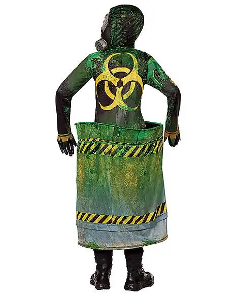 Spirit Halloween Kids Hazardous Waste Zombie Costume 2 Spirit Halloween Kids Hazardous Waste Zombie Costume - Image 2