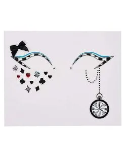 Spirit Halloween Kids Alice Face Decal 3 Spirit Halloween Kids Alice Face Decal -Girls Costumes Shop 01585538 b