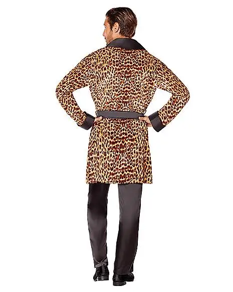Spirit Halloween Adult Leopard Casanova Robe 2 Spirit Halloween Adult Leopard Casanova Robe - Image 2