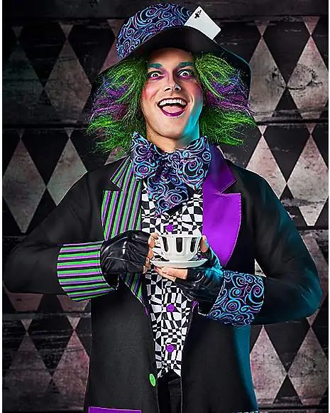 Spirit Halloween Adult Mad Hatter Costume 3 Spirit Halloween Adult Mad Hatter Costume - Image 3
