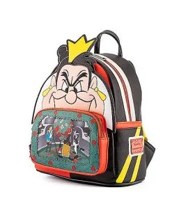 Spirit Halloween Loungefly Queen Of Hearts Mini Backpack - Disney -Girls Costumes Shop 03936572 b