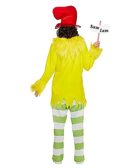 Spirit Halloween Adult Sam I Am Costume - Dr. Seuss 6 Spirit Halloween Adult Sam I Am Costume - Dr. Seuss - Image 6