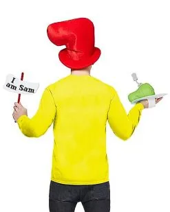 Spirit Halloween Sam I Am Accessory Kit - Dr. Seuss 6 Spirit Halloween Sam I Am Accessory Kit - Dr. Seuss -Girls Costumes Shop 07403306 c