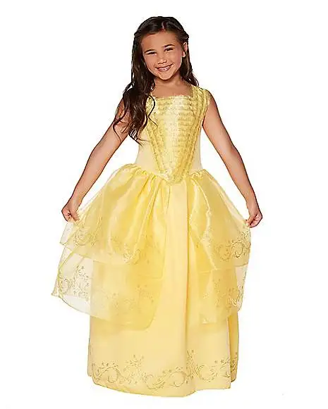 Spirit Halloween Kids Belle Costume Deluxe - Beauty And The Beast Movie 1 Spirit Halloween Kids Belle Costume Deluxe - Beauty And The Beast Movie