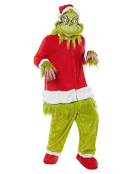 Spirit Halloween Adult How The Grinch Stole Christmas Costume - Dr. Seuss 1 Spirit Halloween Adult How The Grinch Stole Christmas Costume - Dr. Seuss