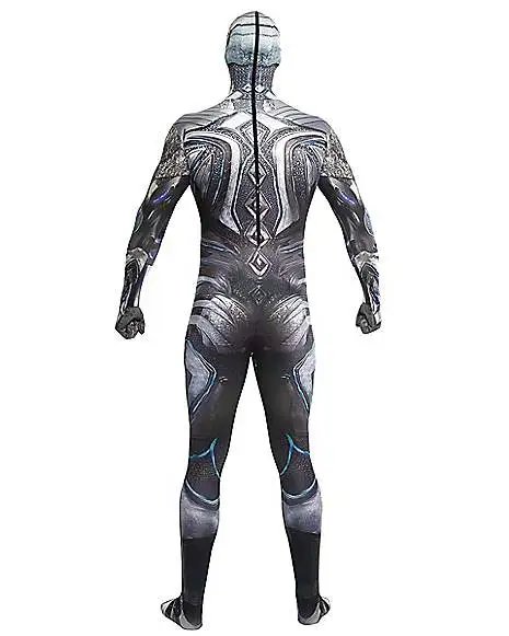 Spirit Halloween Adult Black Ranger Skin Suit Costume - Power Rangers 2 Spirit Halloween Adult Black Ranger Skin Suit Costume - Power Rangers - Image 2