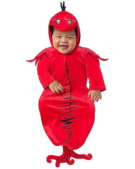 Spirit Halloween Baby Red Fish Bunting - Dr. Seuss 1 Spirit Halloween Baby Red Fish Bunting - Dr. Seuss