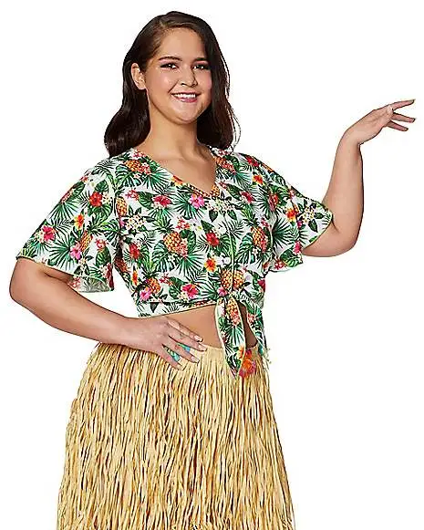 Spirit Halloween Plus Size Luau Shirt 1 Spirit Halloween Plus Size Luau Shirt