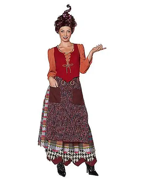 Spirit Halloween Adult Mary Sanderson Costume The Signature Collection - Hocus Pocus 2 Spirit Halloween Adult Mary Sanderson Costume The Signature Collection - Hocus Pocus - Image 2