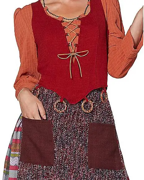 Spirit Halloween Adult Mary Sanderson Costume The Signature Collection - Hocus Pocus 3 Spirit Halloween Adult Mary Sanderson Costume The Signature Collection - Hocus Pocus - Image 3