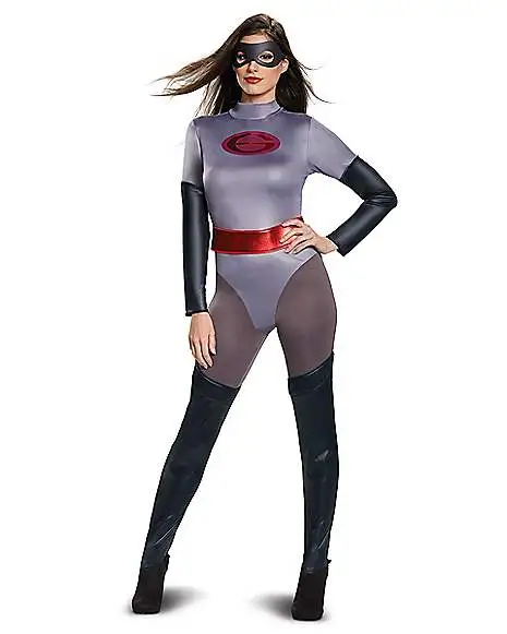 Spirit Halloween Adult Elastigirl Costume Deluxe - Incredibles 2 1 Spirit Halloween Adult Elastigirl Costume Deluxe - Incredibles 2