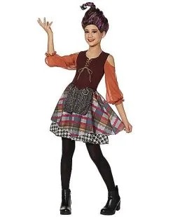 Spirit Halloween Tween Mary Sanderson Dress - Hocus Pocus