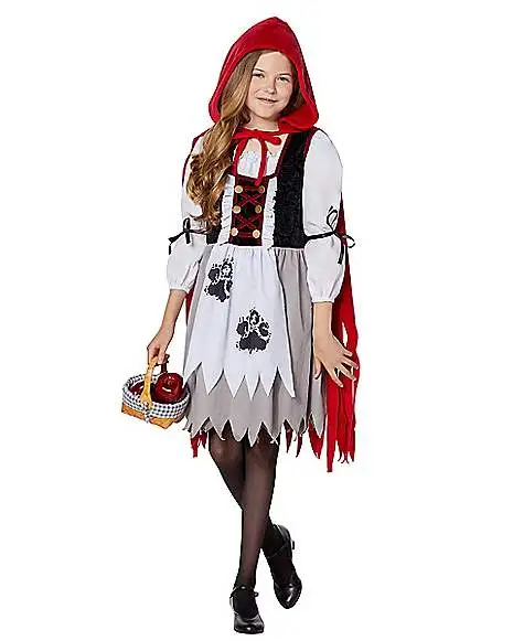 Spirit Halloween Kids Red Riding Hood Costume 1 Spirit Halloween Kids Red Riding Hood Costume