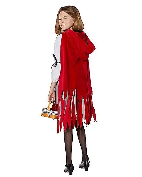 Spirit Halloween Kids Red Riding Hood Costume 2 Spirit Halloween Kids Red Riding Hood Costume - Image 2