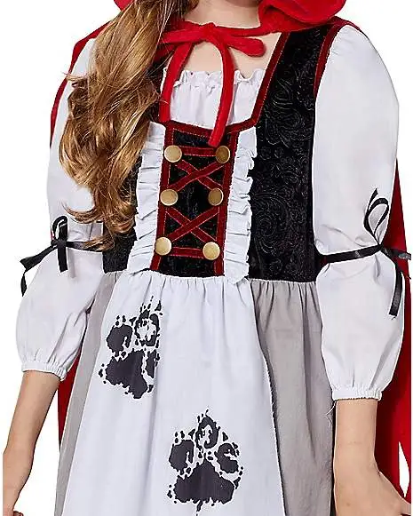 Spirit Halloween Kids Red Riding Hood Costume 3 Spirit Halloween Kids Red Riding Hood Costume - Image 3