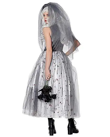 Spirit Halloween Kids Ghost Bride Costume 1 Spirit Halloween Kids Ghost Bride Costume