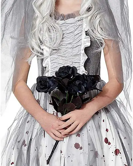 Spirit Halloween Kids Ghost Bride Costume 2 Spirit Halloween Kids Ghost Bride Costume - Image 2