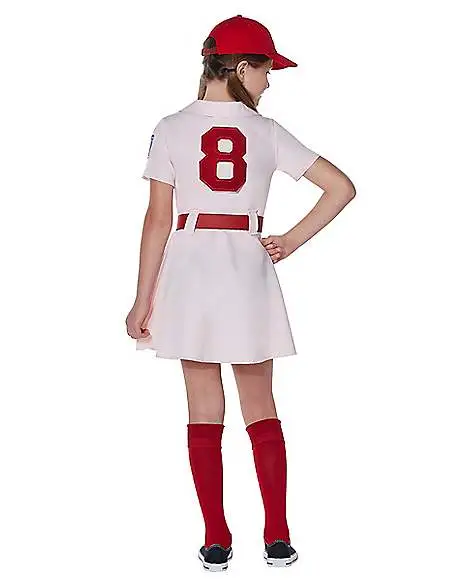 Spirit Halloween Kids Dottie Costume - A League Of Their Own 2 Spirit Halloween Kids Dottie Costume - A League Of Their Own - Image 2