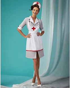 Spirit Halloween Adult Retro Nurse Costume