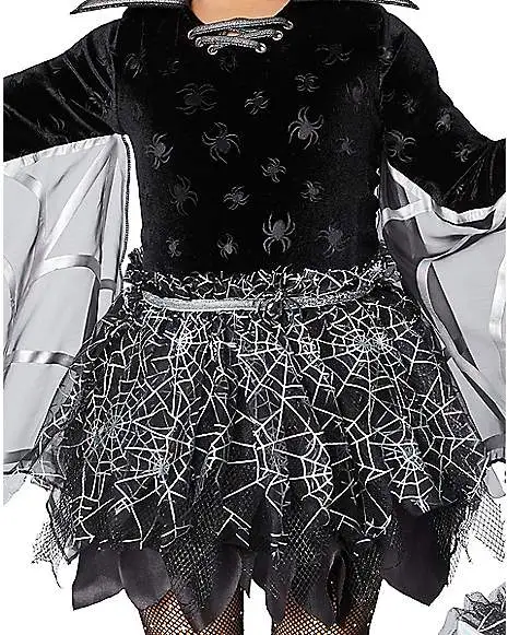 Spirit Halloween Toddler Spider Web Witch Costume 3 Spirit Halloween Toddler Spider Web Witch Costume - Image 3