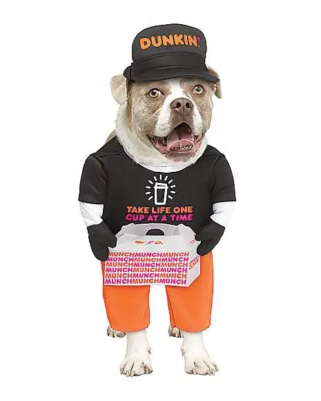Spirit Halloween Dunkin' Pet Costume 1 Spirit Halloween Dunkin' Pet Costume
