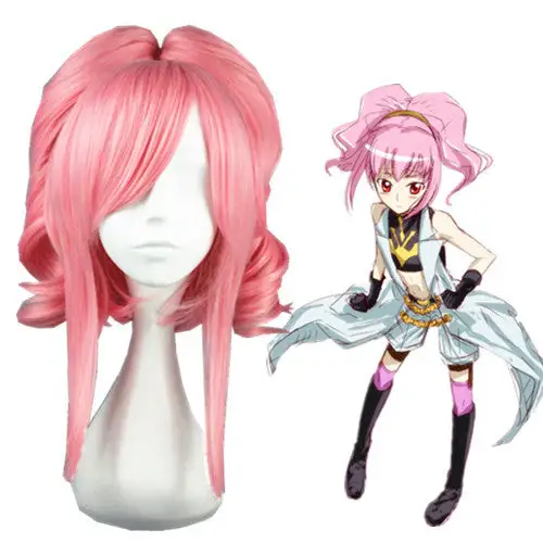 Cosplay Anime Cosplay Wig - Code Geass - Anya Alstreim 1 Cosplay Anime Cosplay Wig - Code Geass - Anya Alstreim