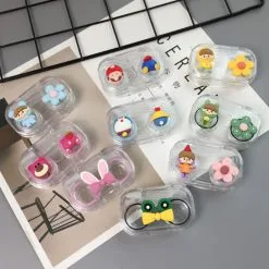 UNIQSO Cute Animal Leak Proof Lens Case