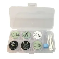 UNIQSO Lens Case Travel Kit - Multiple Casings With Accessories (3 Pairs)