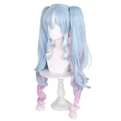 Cosplay Anime Cosplay Wig - Vocaloid - 2023 Snow Miku 9 Cosplay Anime Cosplay Wig - Vocaloid - 2023 Snow Miku -Girls Costumes Shop CS 075P 3
