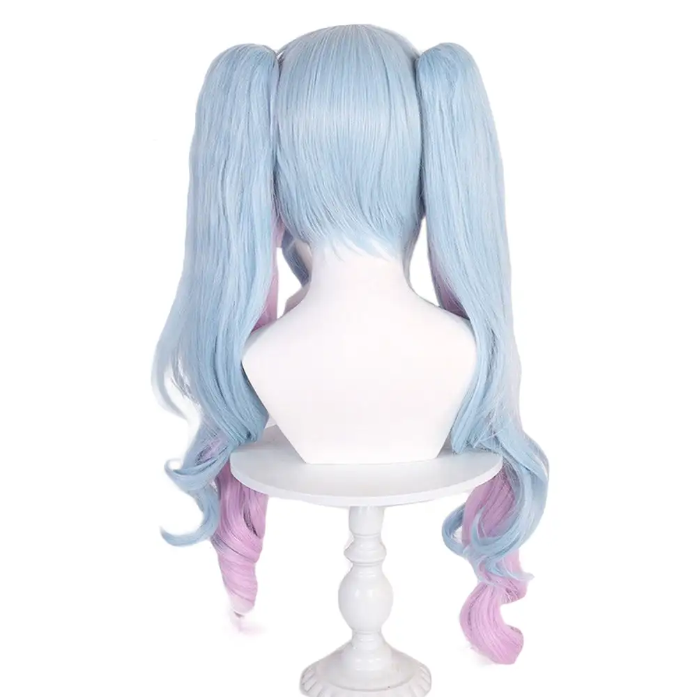 Cosplay Anime Cosplay Wig - Vocaloid - 2023 Snow Miku 6 Cosplay Anime Cosplay Wig - Vocaloid - 2023 Snow Miku - Image 6