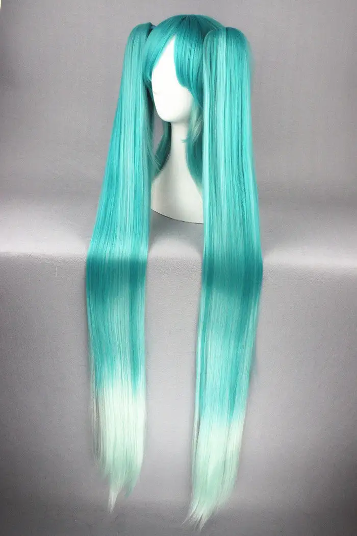 Cosplay Anime Cosplay Wig - Vocaloid - Miku 174A 4 Cosplay Anime Cosplay Wig - Vocaloid - Miku 174A - Image 4